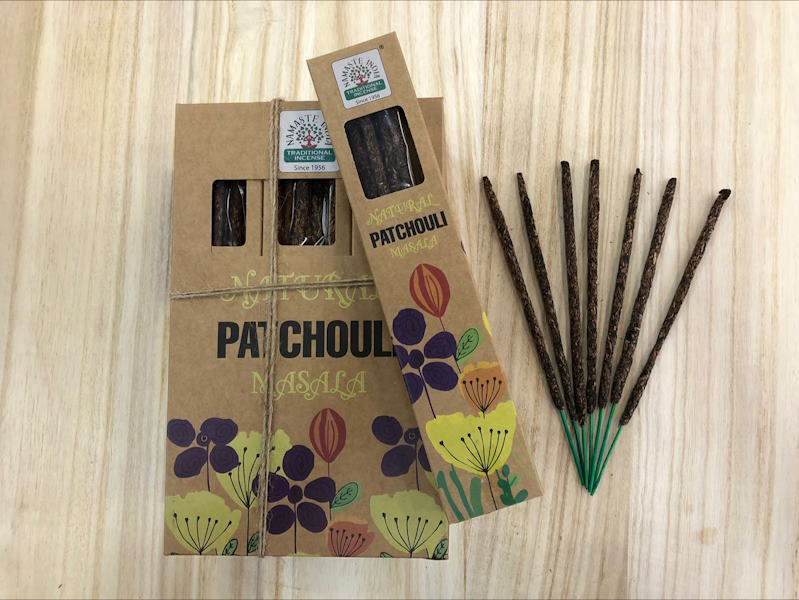 Incienso Orgánico Patchouli Palo santo Orkay 25 gr